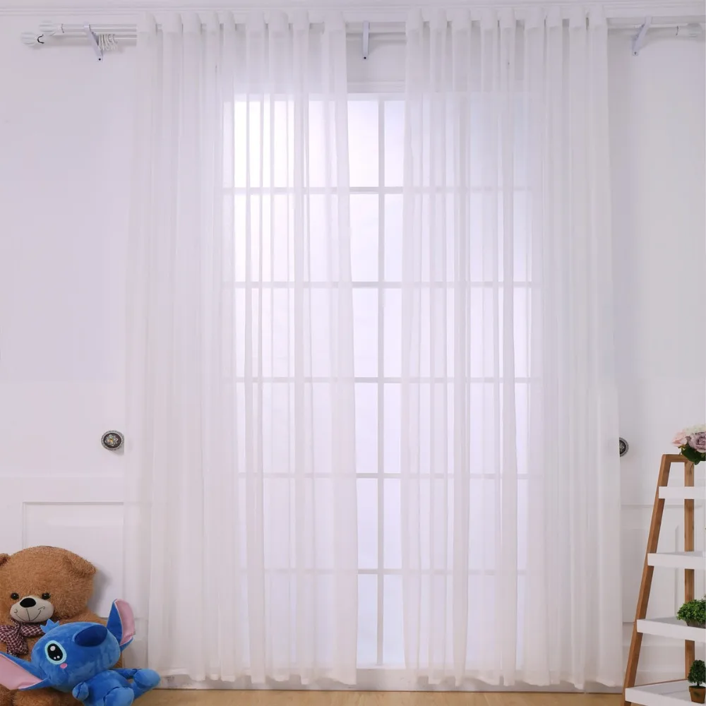 1 заглушка панели прозрачная тюль для детей спальня гостиная | Дом и сад