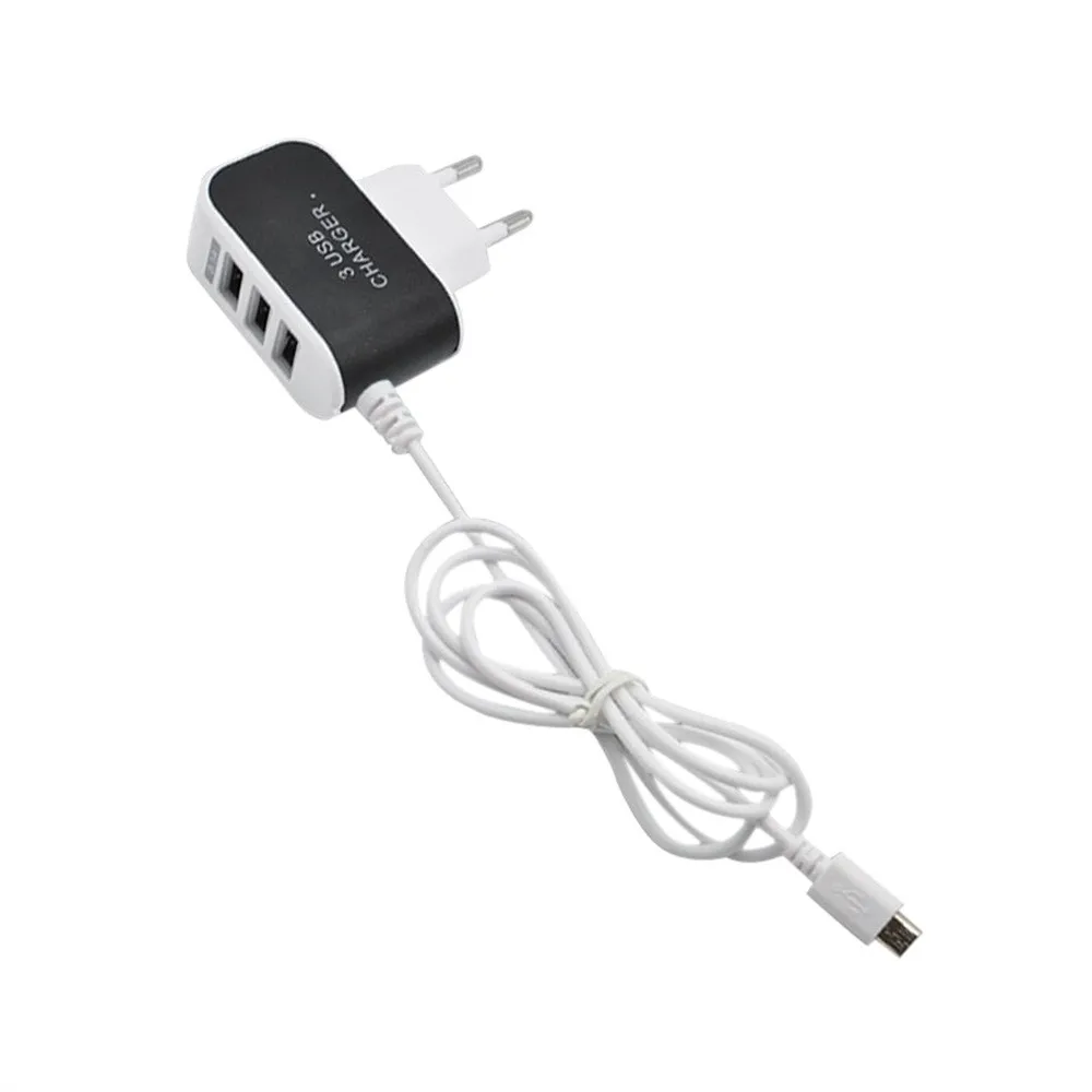 3.1A тройной USB порт стены дома Путешествия AC зарядное устройство адаптер для samsung