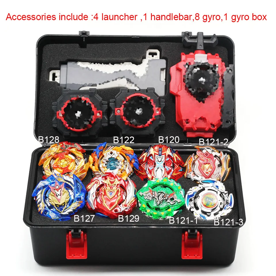 Волчок Beyblade Burst B-129 B127 с пусковым устройством Bayblade Bey Blade металл пластик Fusion 4d Подарочные игрушки для детей