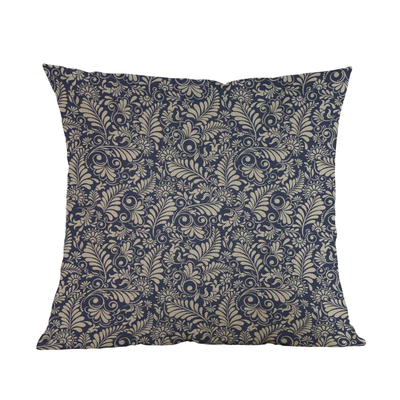 Европейский стиль барокко декоративный геометрический узор льняная хлопковая