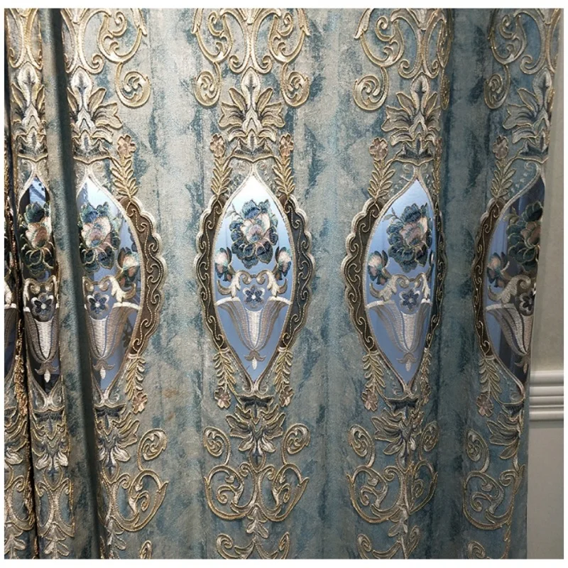 Китайский стиль экстравагантность становится снегом Нил вышивка шторы для