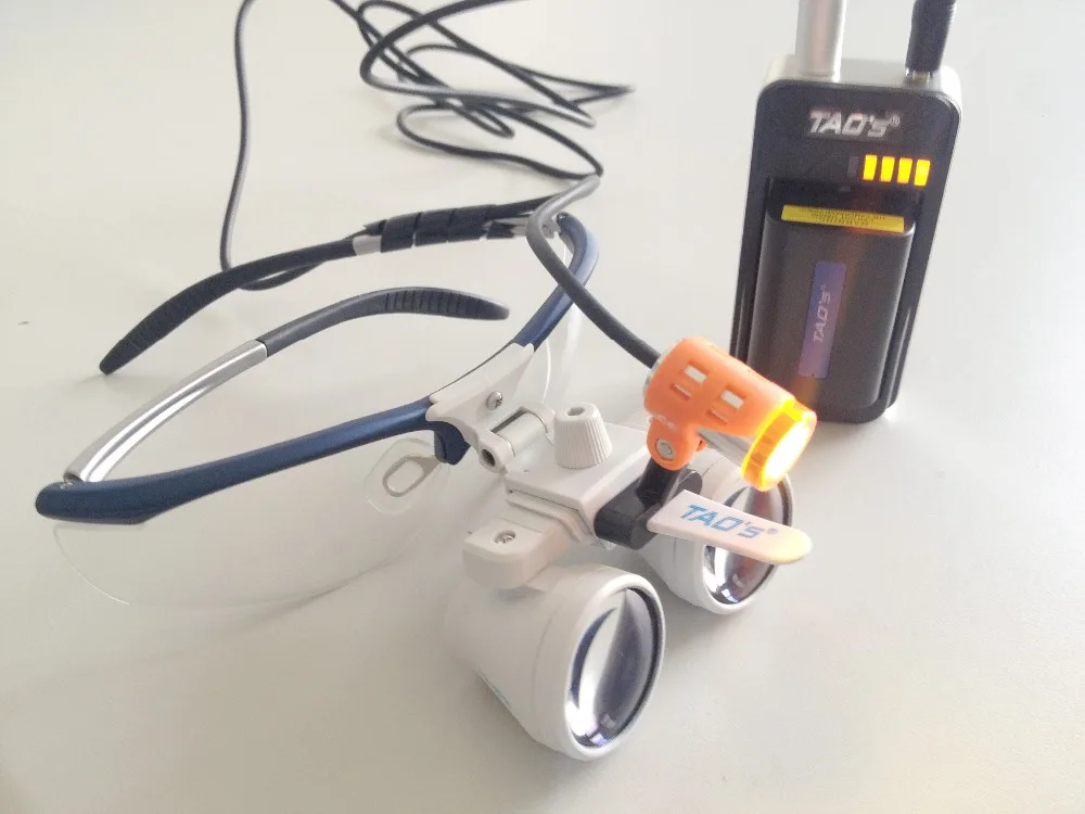 TAOS лупы с увеличением 3.0X титановой рамой рабочее расстояние 380 мм|magnification loupes|loupe