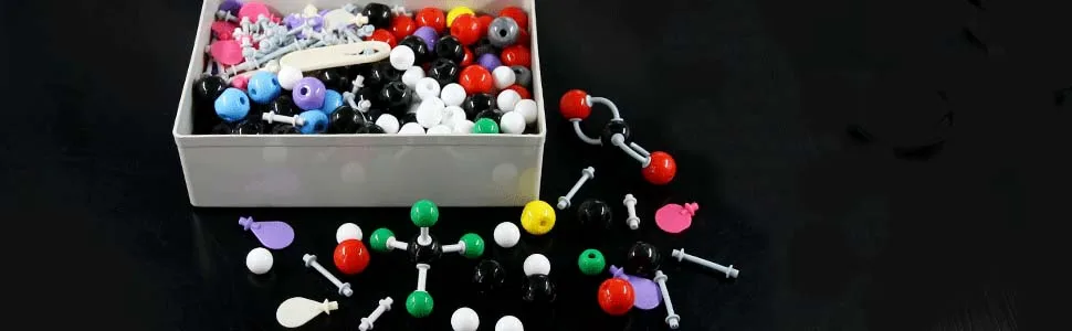 307 шт химия, молекулярная модель, набор моделей, органические и неорганические для студентов, учебная помощь, набор молекулярных моделей 126 атомов и 30 орбиталов