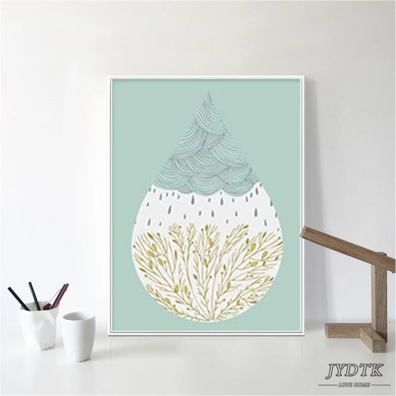 Книги по искусству деко картины Украшенные фрески без рамки Холст Дерево Шарики