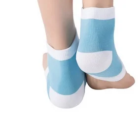 Носки на пятке синего цвета olou гелевые носки увлажняющие гель содержащие спа