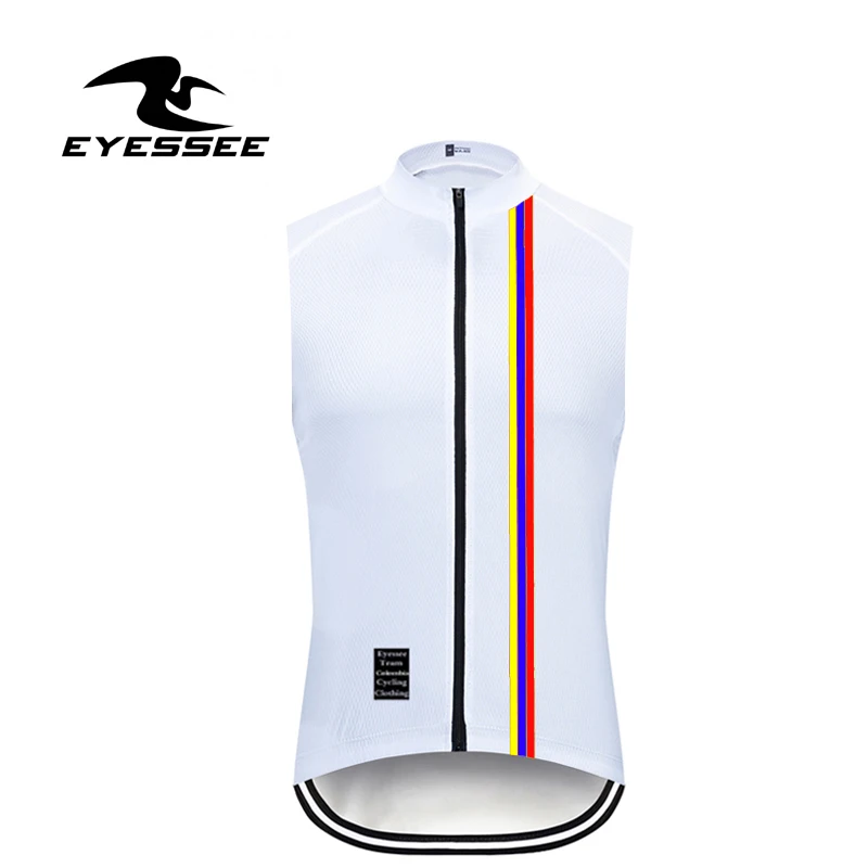 vest 3 вида цветов! Eyessee, новинка, Колумбийский жилет для велоспорта, дышащий мужской жилет без рукавов для велоспорта, майка для велоспорта, Ropa de bicicleta - Цвет: vest