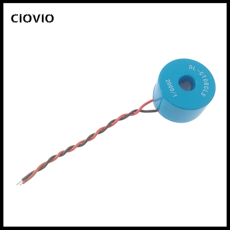CIOVIO 5 шт. DL-CT08CL5 20A/10mA 2000/1 0~ 120A микро трансформатор тока лучшее качество