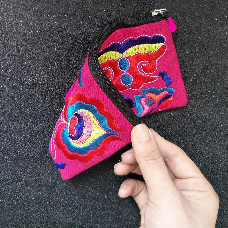 M046 милая маленькая сумка для рыбы прошитая тканевая кошелек монет карт девушек и