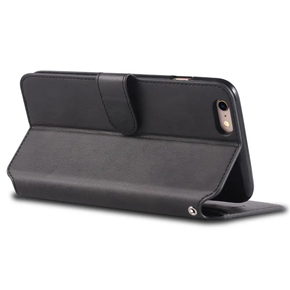 Чехол для iPhone 6 6s iPhone6 плюс Мягкий ТПУ силиконовый чехол держатель карт флип