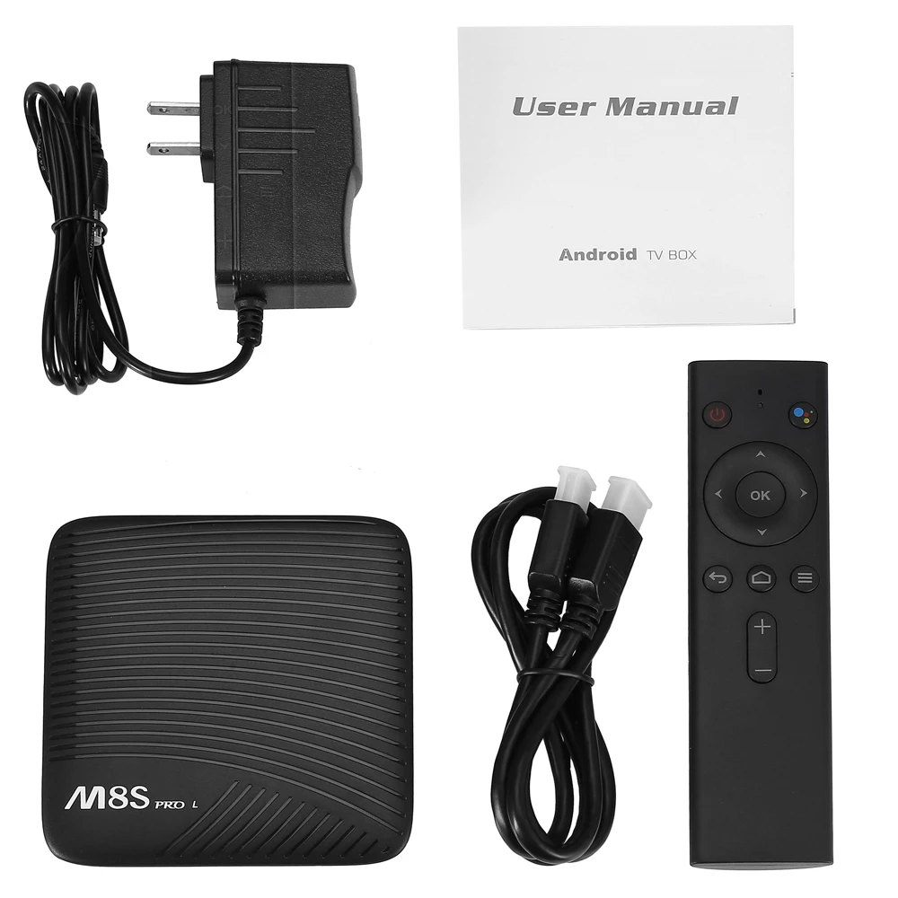 ТВ приставка Mecool M8S PRO L Smart TV на Android 7 1 Tv Amlogic S912 3 Гб 16 Гб/32 ГБ Голосовое управление 5G