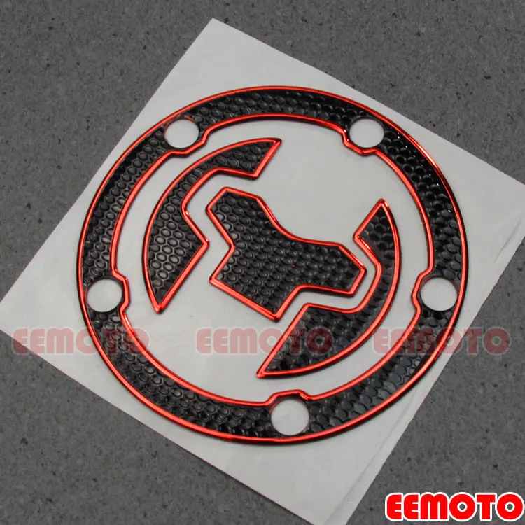 Red Мотоцикл газ топлива Кепки Pad Protector таблички наклейки для Suzuki GSXR250 GSX250R DL250 DL650 DL1000 V-Strom GSX-S1000 GSX-S1000F - Цвет: Red