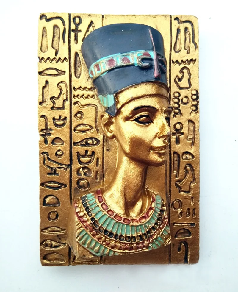 Египетский магнит для холодильника 3D Anubis холодильники сувенирные смола