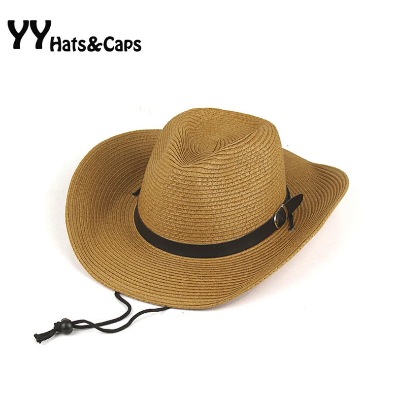 Женская соломенная шляпа с широкими полями YY0272|cowboy hats for men|felt cowboy hatsombrero de vaquero |