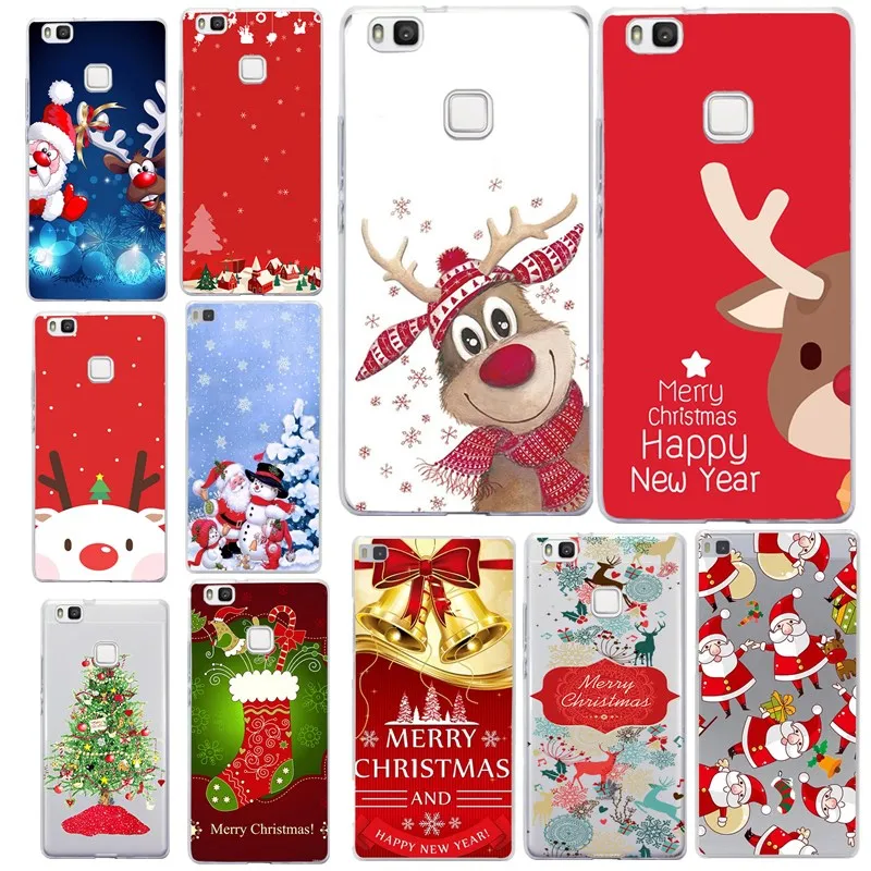 SICOOTE чехол для huawei P Smart Merry роскошный подарок телефона Рождество P20 mate 10 P9 P10 Lite mini P8