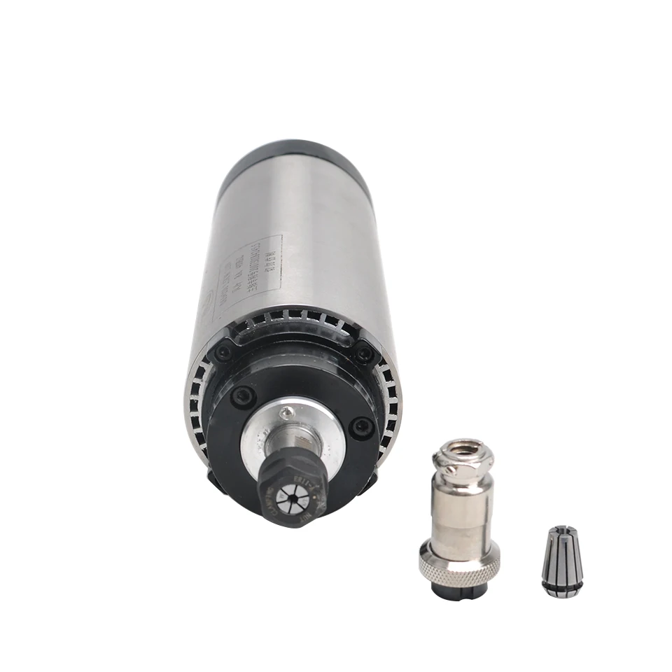Daedalus 1.5KW мотор шпинделя с воздушным охлаждением 220V AC 400Hz 0.6NM ER11 65MM CNC мотор шпинделя для CNC гравировальный станок
