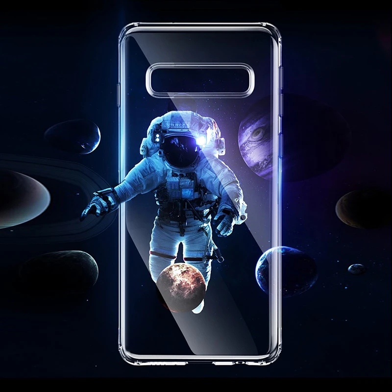 1 шт. ультра тонкий роскошный Ударопрочный Мягкий чехол из ТПУ для Samsung S10/S10Plus/S10List