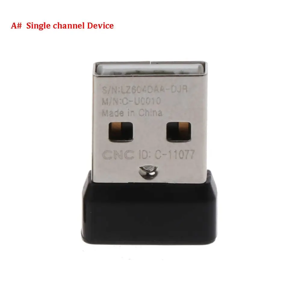 A Беспроводной приемник ключа Unifying USB адаптер для клавиатуры мыши logitech подключение 6 устройств для MX M905 M950 M505 M510 M525 и т. Д - Цвет: A