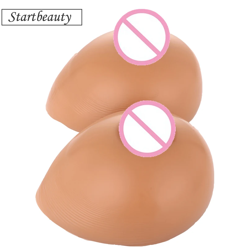 1200g a pair D Cup africa Silicone Breast Artificial dark Boobs Forms Transvestites Enhancer Insert crossdresser |