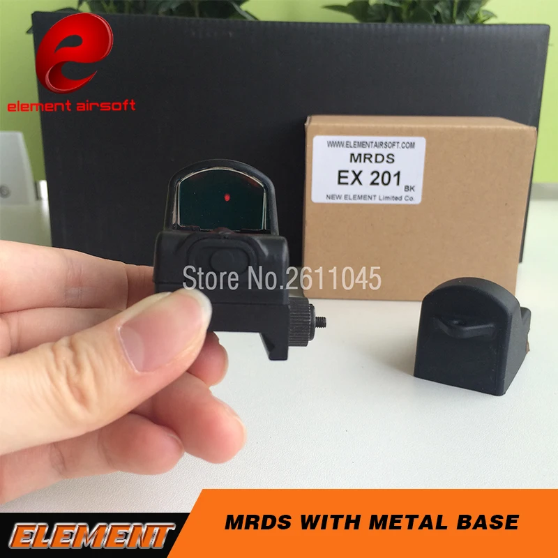Оптический прицел для охотничьей винтовки Element Airsoft с красной точкой тактический