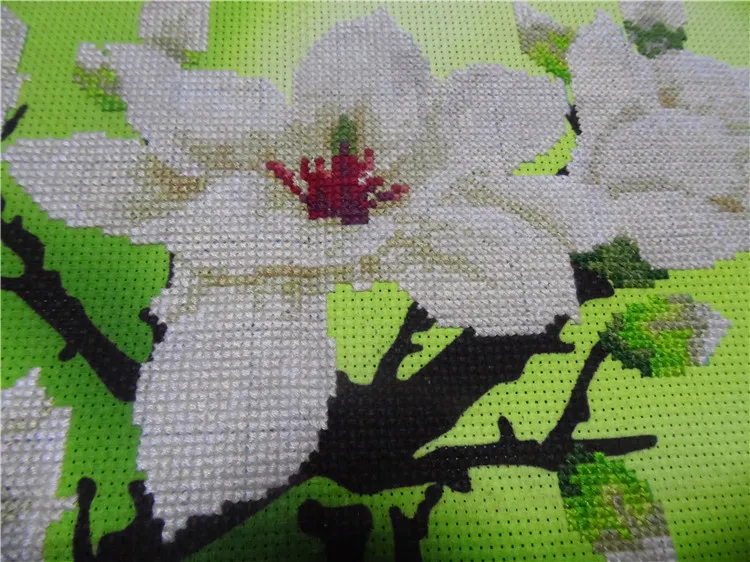 

Home decor completed finished flower cross stitch kit embroidery no frame TC51