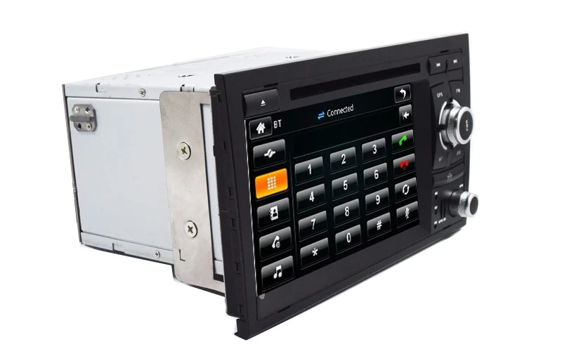 2din автомобильный DVD GSP Navi для Audi A4 GPS (2002 2008) S4/RS4/8E/8F/B9/B7 с Bluetooth Радио RDS CAN шина