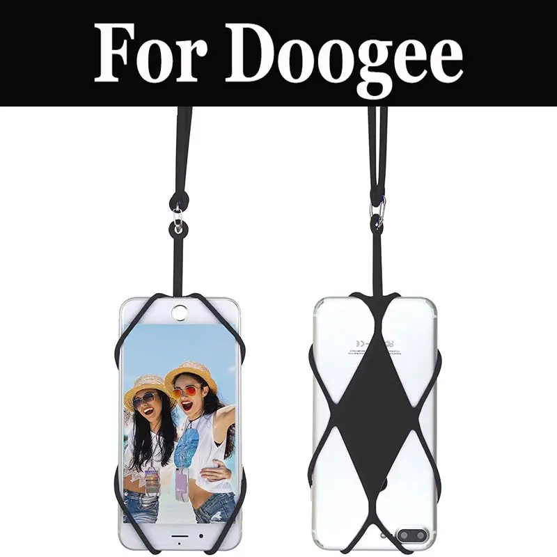 Чехол держатель Lanyard Для Doogee Mix 2 X20 Shoot X10 BL7000 X30 BL5000 X50 X60L BL5500 Lite X55|Ремешки для