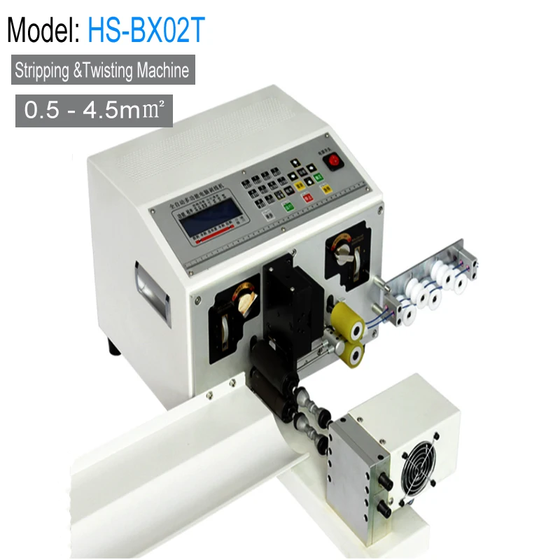 Высокоскоростная автоматическая машина для зачистки проводов с режущим и