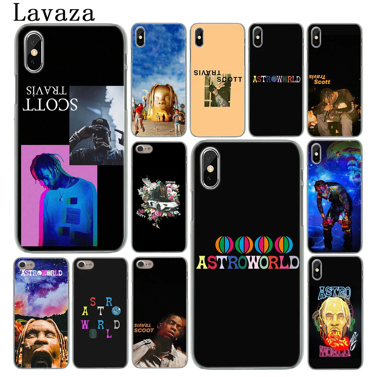 Чехол Lavaza с изображением Трэвиса Скотта astroworld для телефона iPhone XR X XS 11 Pro Max 10 7 8 6S 5 5S SE 4 4s