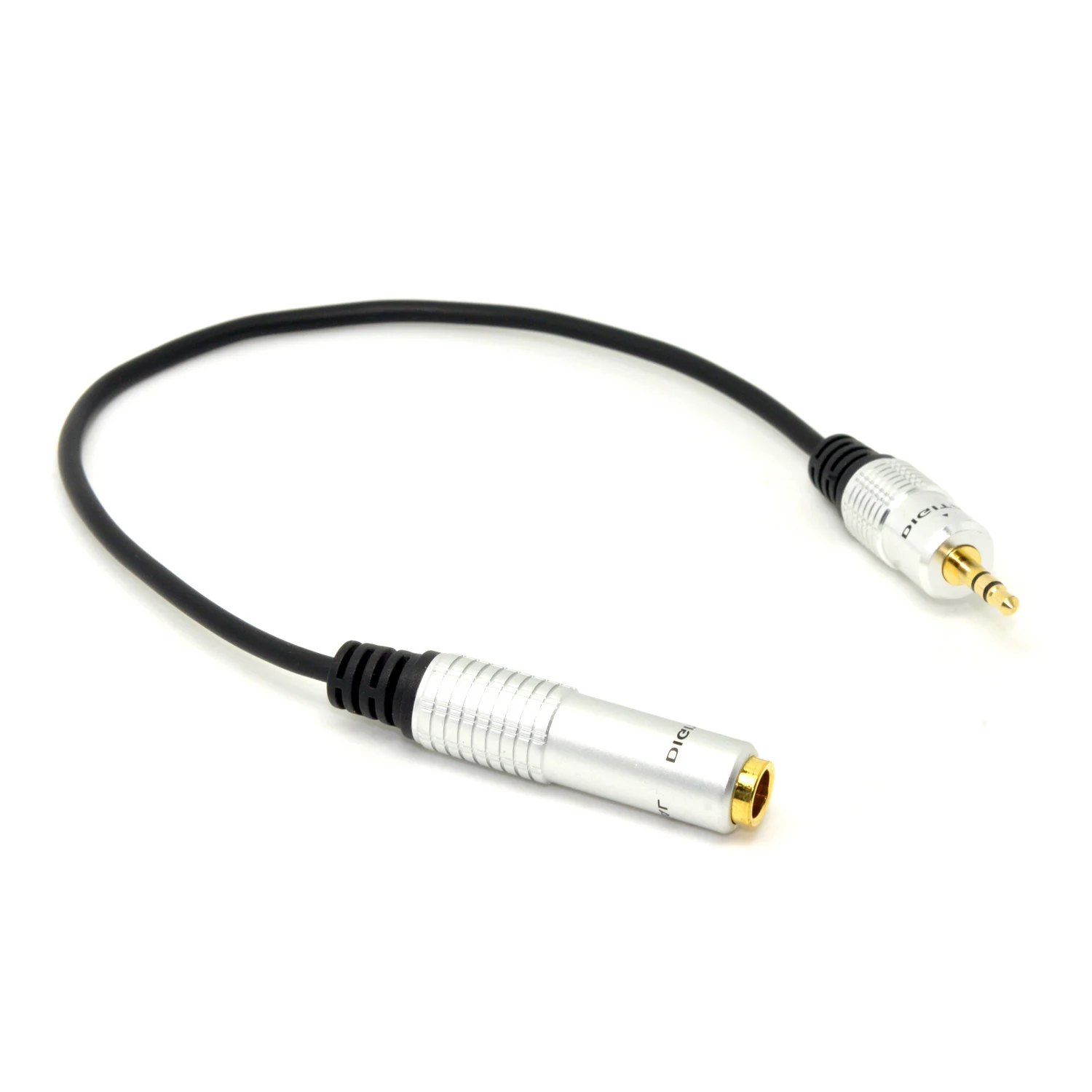

Xiwai Audio Aux 6.35mm 1/4" Female to 3.5mm 1/8" Male Stereo Headphone Plug Adapter Converter Cable 20cm