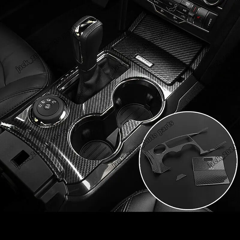 Внутренняя панель для чашки воды из АБС углеволокна обшивка подходит Ford Explorer 2016
