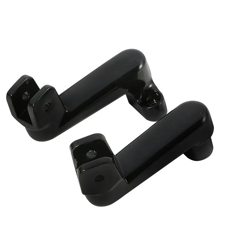 Мотоциклетная черная/Хромированная Подставка для пассажирских ножек кронштейн