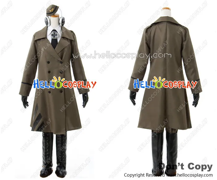 Униформа для косплея женщины офицера Axis Powers Hetalia APH H008|hetalia cosplay costumes|cosplay costumecostume