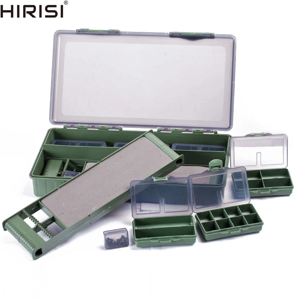 

Carp Coarse Sea Fishing Tackle Box Bit Complete Boxes System Ideal for Hooks Swivels Beads Spinners Tackle