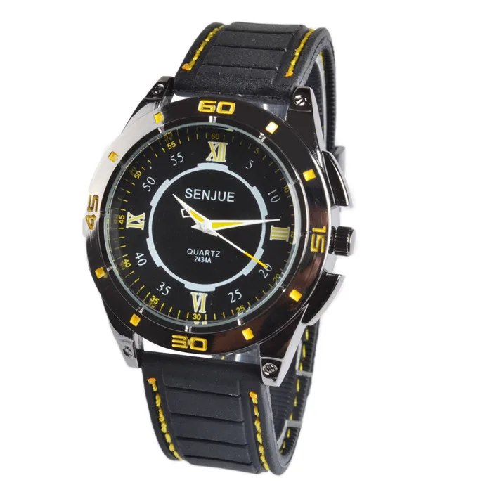 New Arrival 2014 Brand Quartz Men Sports watch military Casual Watches Dropship Silicone Band Clock Fashion Hours | Наручные часы
