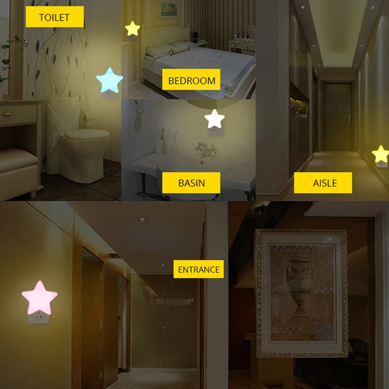 Арт-деко Сенсор Управление светодиодный настенный светильник ЕС США Plug новинка