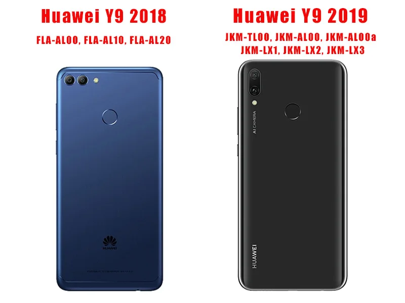 For Huawei Y9 2018 Case Luxury Silicone Soft TPU Back Cover Accessories Coque 2019 Bumper On Y 9 Fundas |