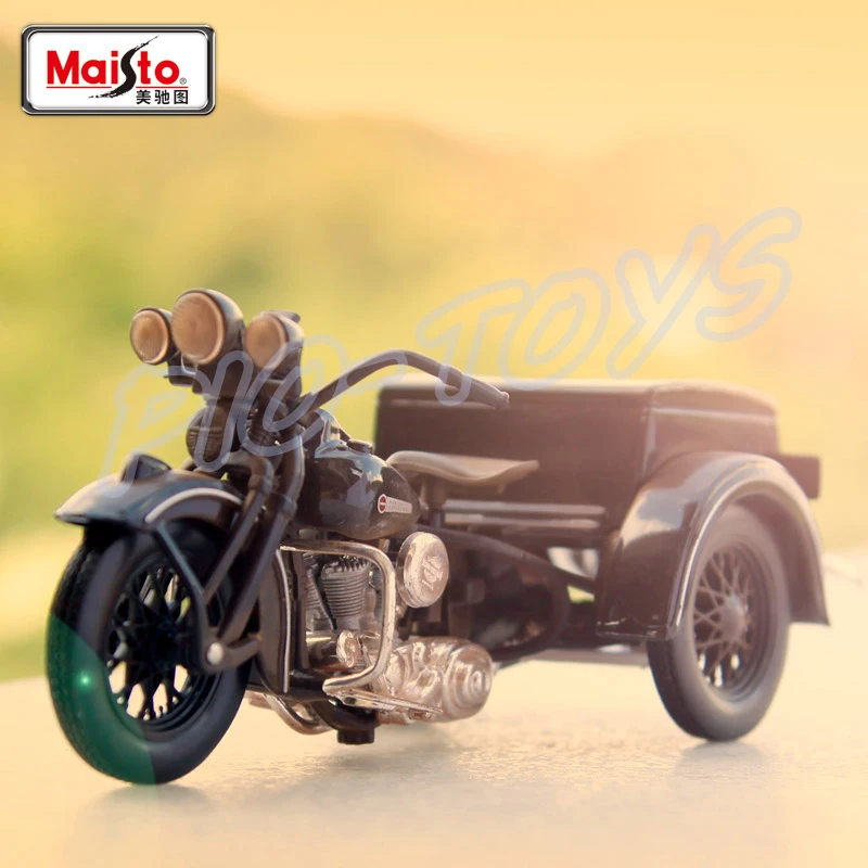 Новогодний подарок модель мотоцикла HD 1/18 модели из сплава коллекционные игрушки