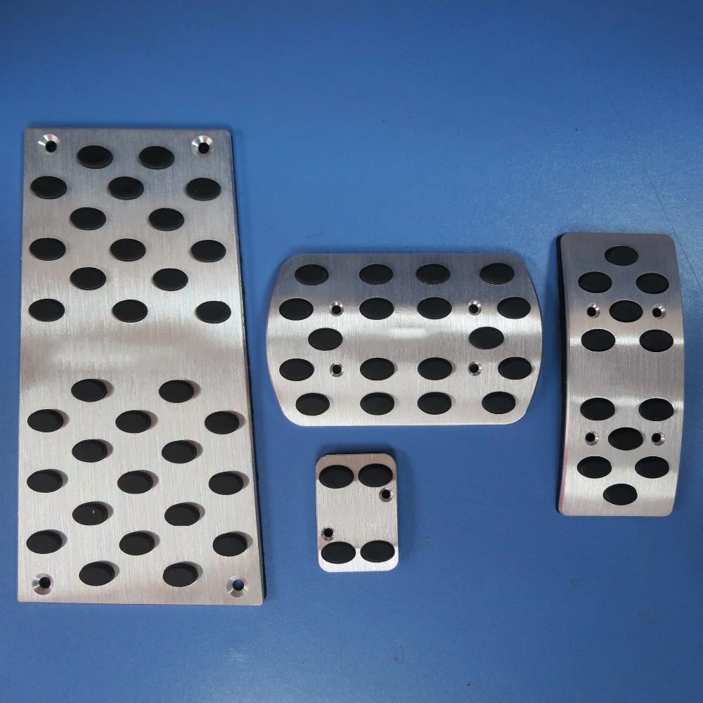 DEE Car Accessory Aluminum alloy Non-slip For TOYOTA ALPHARD ESTIMA VELLFIRE 2006-2016 Accelerator Brake Footrest Pedals Pad | Автомобили