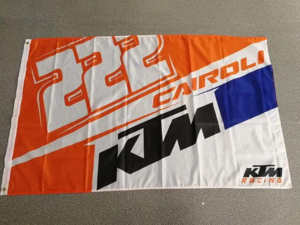 Бесплатная доставка коллекция Yehoy 90*150 см ktm гоночный Кэрли 222 флаг для