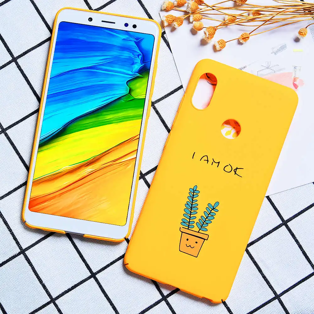 Чехол TOMKAS для Xiaomi Redmi Note 5 с рисунком животных 5A 5Pro Plus чехол ПК |