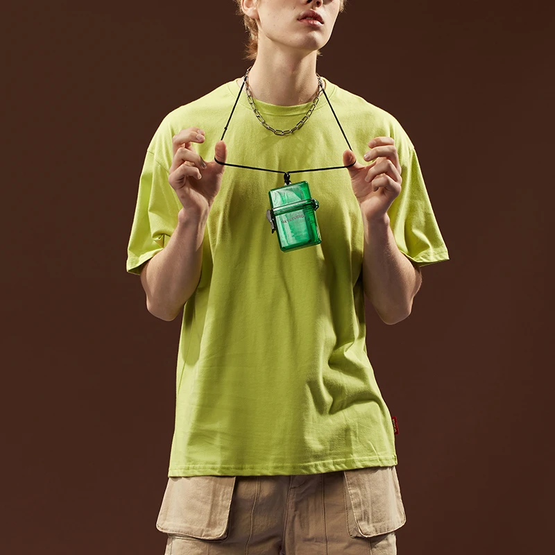 Футболка мужская базовая летняя из 2019 хлопка Харадзюку|Мужские футболки| |