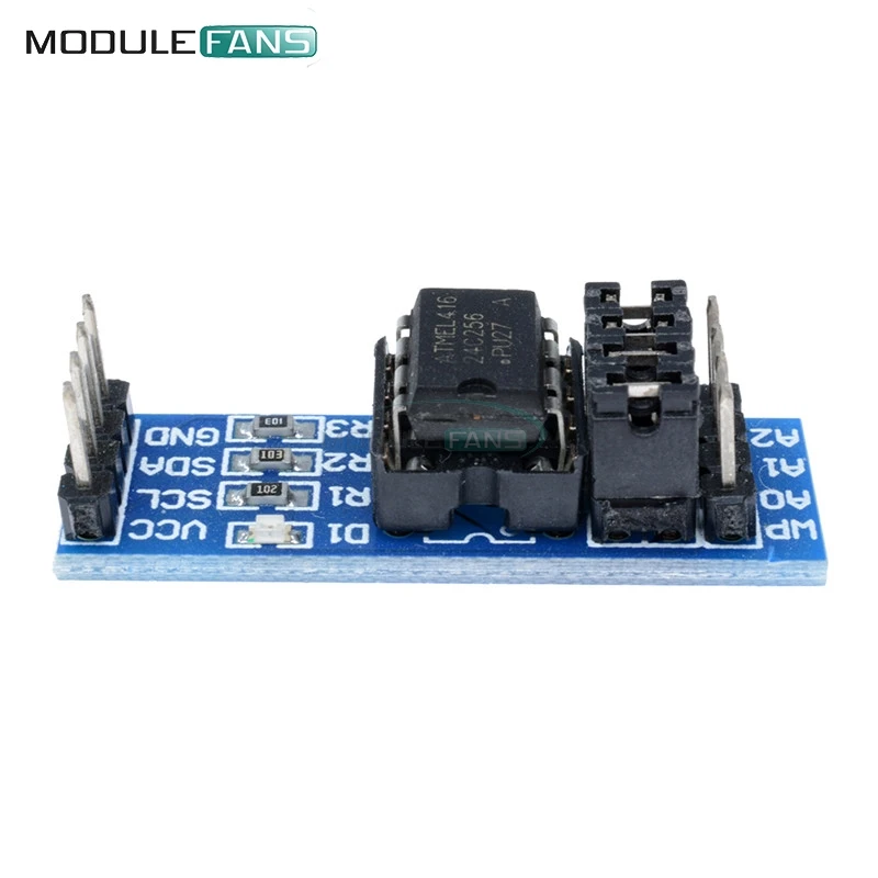 Модуль памяти EEPROM 2 шт. AT24C256 I2C IIC интерфейс чип 8P индикатор источника питания