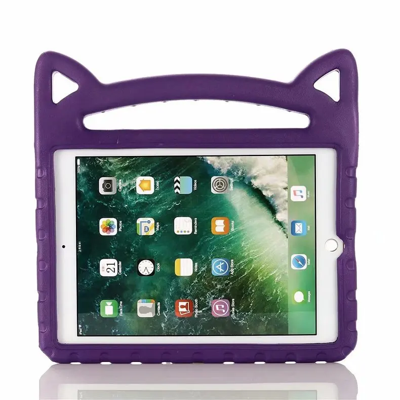 Падение противоударный чехол для Apple iPad 9,7 /Air/6th поколения Чехол дети Безопасный EVA пены защитный чехол для планшета стойка с ручкой