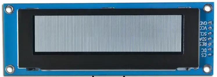NoEnName_Null 2.8 дюймов 7 P SPI белый/синий/желтый OLED модуль SSD1322 Драйвер IC 256*64
