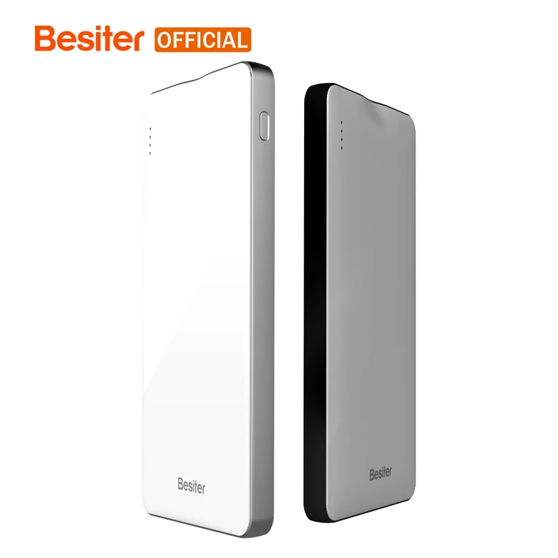 Внешний аккумулятор павербэнк Besiter BST 011Q 10000мАч двойной разъем USB 3.0 быстрая