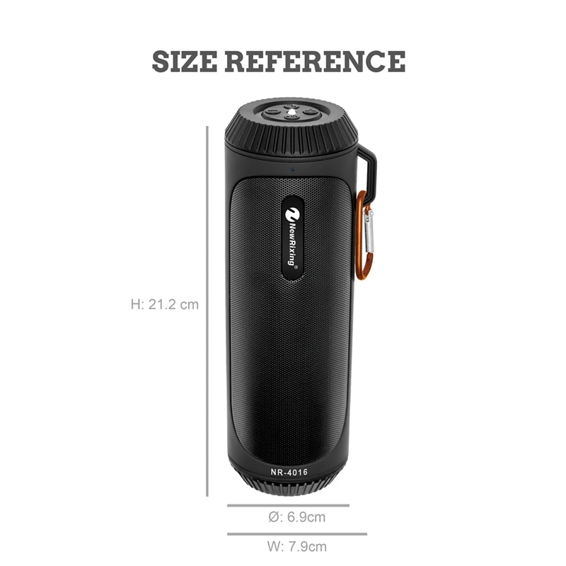 Newrixing Nr 4016 Bluetooth динамик водонепроницаемый портативный открытый беспроводной