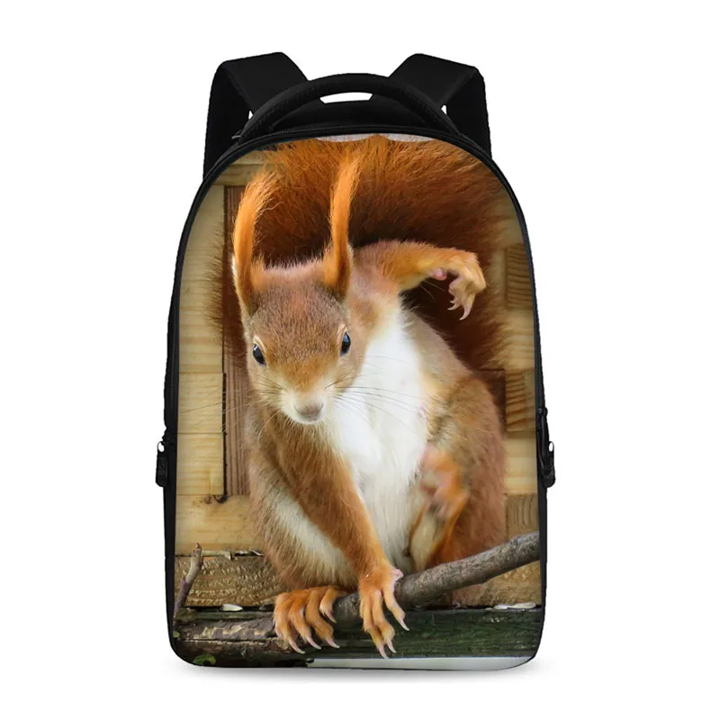 Рюкзак для компьютера Лесная белка модный школьный рюкзак начальной школы| |