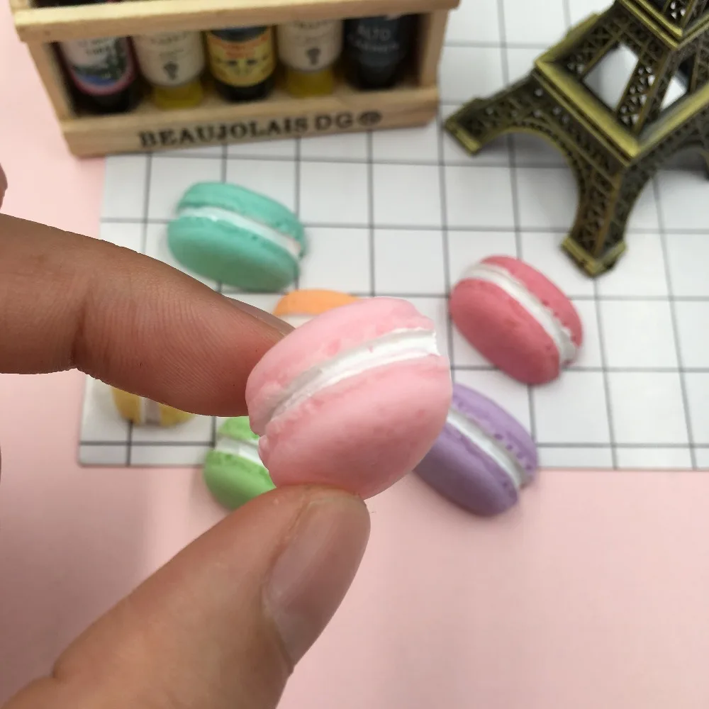 5 шт./лот Новое поступление полумакаруны из смолы для рукоделия скрапбукинга DIY