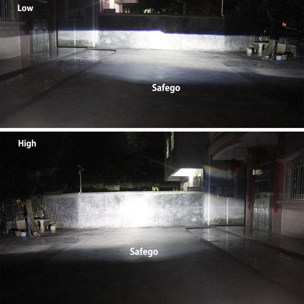 

Safego 1 Pair LHD 2.5 inch Car Bixenon HID Projector Lens Hi/Lo Beam Bi Xenon Lens For H4 H7 H1 Xenon Halogen Headlight Bulbs