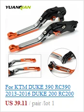 Горячая мотоциклетная Рама слайдер Для KTM Duke 125 200 390 Передняя и задняя вилка рамка колеса слайдер Краш колодки Защита от падения